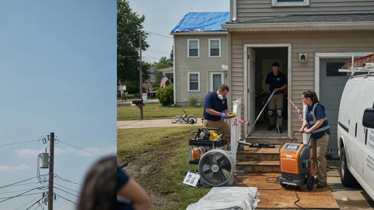 Water Damage Repair in Herminie, PA near me
